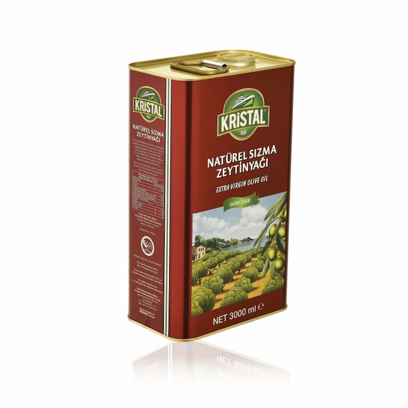 تصویر 1 از روغن زیتون کریستال قرمز با طعم طبیعی ممتاز